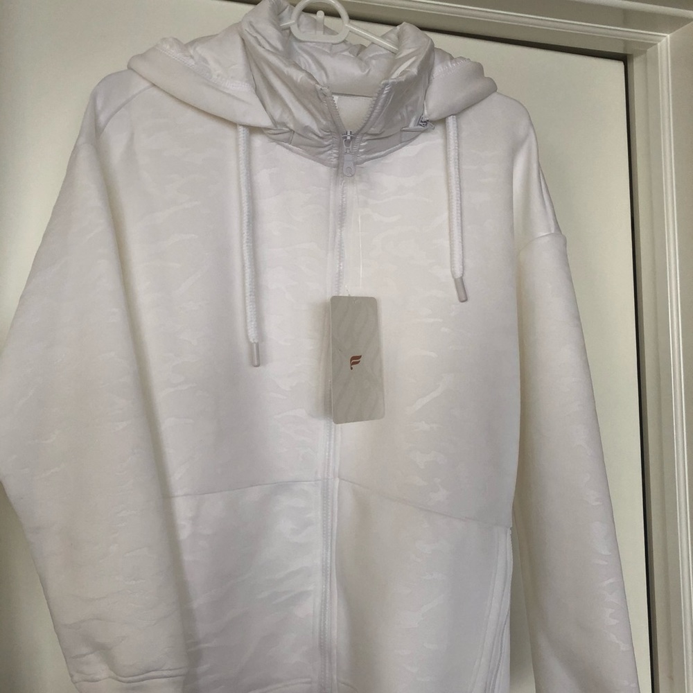 Fabletics coat white womens new with tags